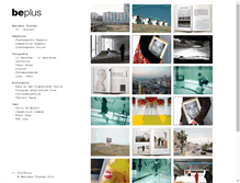 Tablet Screenshot of beplus.ch